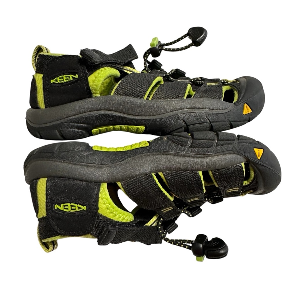 Keen Newport H2 Kid’s Outdoor Sandals In Green/Black Sz.13 Gorpcore Hiking - Picture 3 of 8